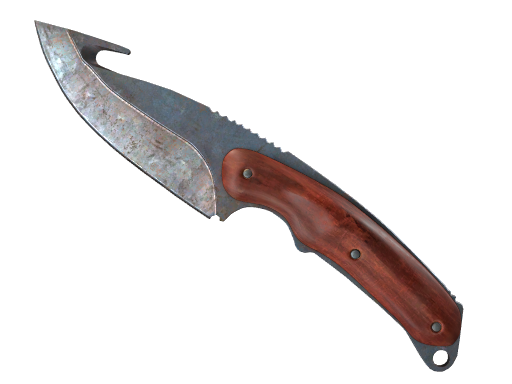 StatTrak™ ★ Gut Knife | Rust Coat (Battle-Scarred)