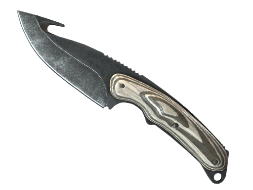 StatTrak™ ★ Gut Knife | Black Laminate (Factory New)