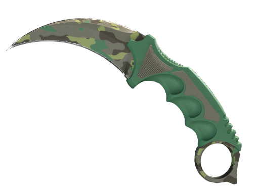 StatTrak™ ★ Karambit | Boreal Forest (Minimal Wear)