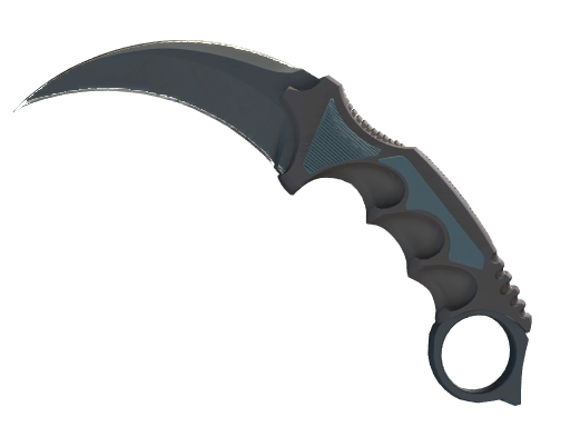 StatTrak™ ★ Karambit | Night (Battle-Scarred)