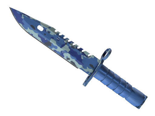 StatTrak™ ★ M9 Bayonet | Bright Water (Well-Worn)