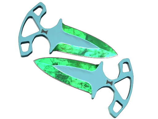 StatTrak™ ★ Shadow Daggers | Gamma Doppler (Minimal Wear)
