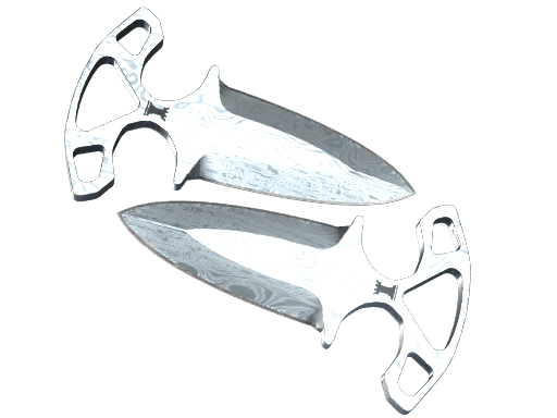 StatTrak™ ★ Shadow Daggers | Damascus Steel (Battle-Scarred)