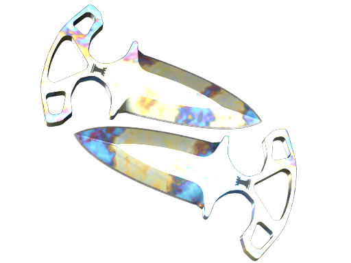 StatTrak™ ★ Shadow Daggers | Case Hardened (Well-Worn)