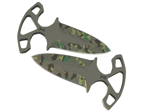 StatTrak™ ★ Shadow Daggers | Boreal Forest (Well-Worn)