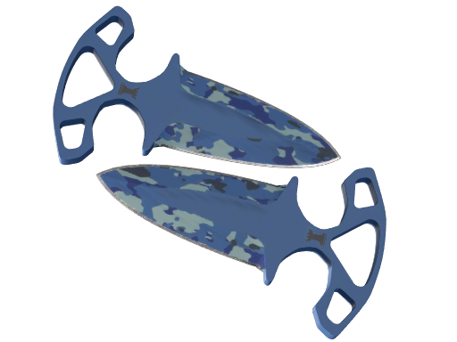 StatTrak™ ★ Shadow Daggers | Bright Water (Well-Worn)