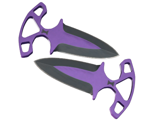 StatTrak™ ★ Shadow Daggers | Ultraviolet (Minimal Wear)