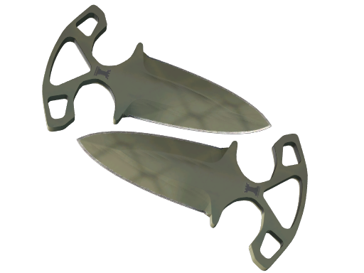 StatTrak™ ★ Shadow Daggers | Safari Mesh (Minimal Wear)