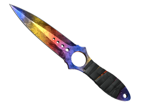 StatTrak™ ★ Skeleton Knife | Marble Fade (Minimal Wear)