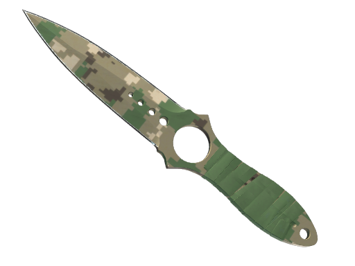 StatTrak™ ★ Skeleton Knife | Forest DDPAT (Well-Worn)