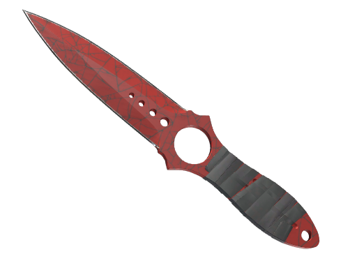 StatTrak™ ★ Skeleton Knife | Crimson Web (Field-Tested)