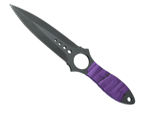 StatTrak™ ★ Skeleton Knife | Ultraviolet (Minimal Wear)