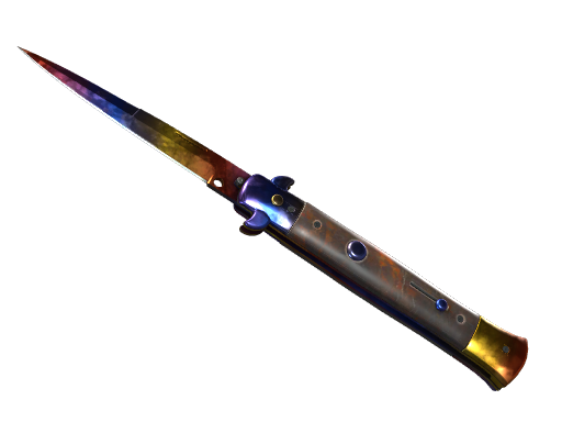 StatTrak™ ★ Stiletto Knife | Marble Fade (Factory New)