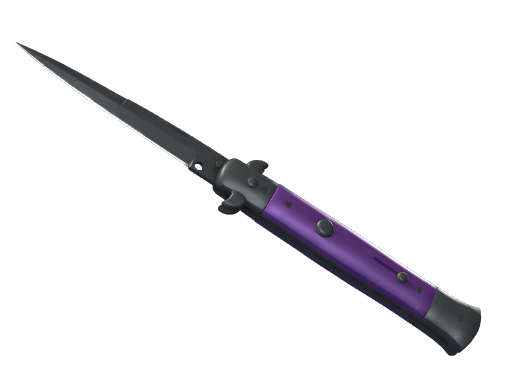StatTrak™ ★ Stiletto Knife | Ultraviolet (Battle-Scarred)