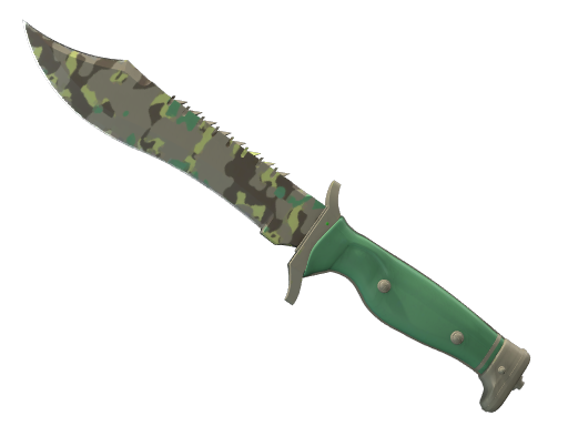StatTrak™ ★ Bowie Knife | Boreal Forest (Well-Worn)