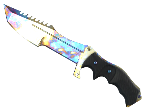 StatTrak™ ★ Huntsman Knife | Case Hardened (Minimal Wear)