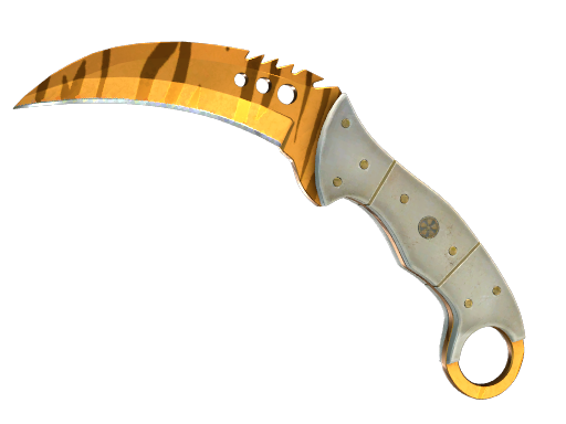 StatTrak™ ★ Talon Knife | Tiger Tooth (Minimal Wear)