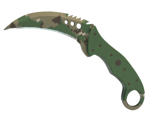 StatTrak™ ★ Talon Knife | Forest DDPAT (Well-Worn)