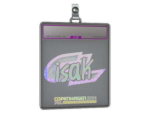 Sticker Slab | isak (Holo) | Copenhagen 2024