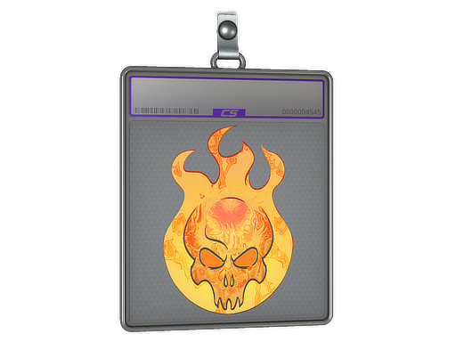 Sticker Slab | Incineration (Holo)