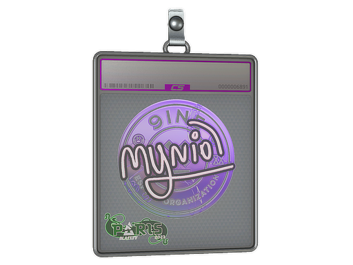 Sticker Slab | mynio (Holo) | Paris 2023