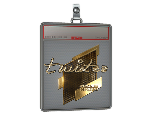 Sticker Slab | Twistzz (Gold) | Boston 2018