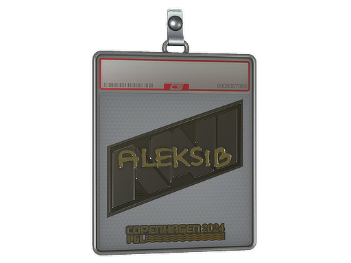 Sticker Slab | Aleksib (Gold) | Copenhagen 2024