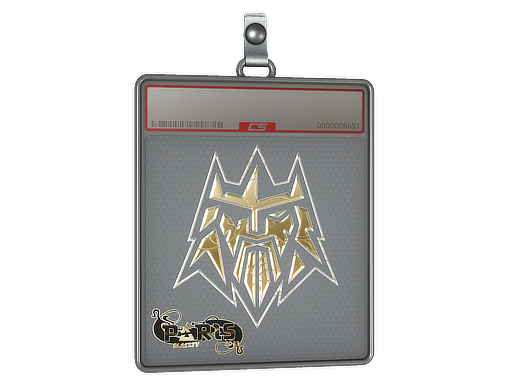 Sticker Slab | forZe eSports (Gold) | Paris 2023