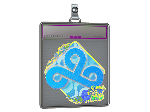 Sticker Slab | Cloud9 (Holo) | Rio 2022