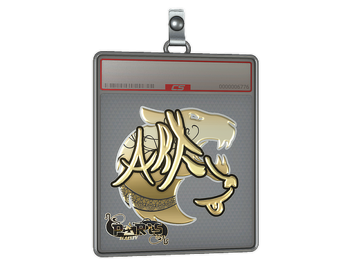 Sticker Slab | arT (Gold) | Paris 2023