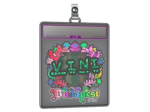 Sticker Slab | VINI (Holo) | Budapest 2025