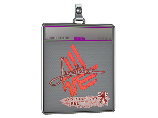 Sticker Slab | juanflatroo (Holo) | Antwerp 2022