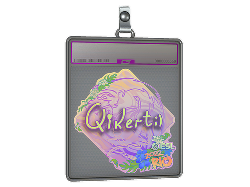 Sticker Slab | qikert (Holo) | Rio 2022
