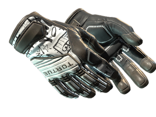★ Specialist Gloves | Blackbook (Battle-Scarred)