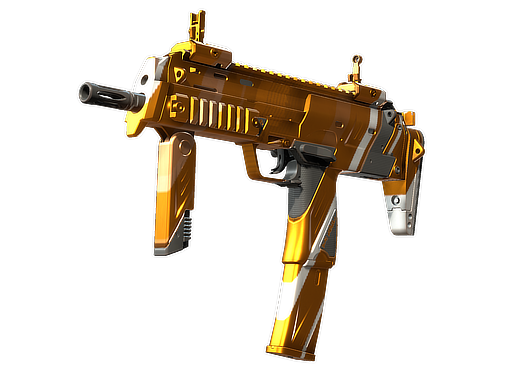 StatTrak™ MP7 | Amberline (Battle-Scarred)