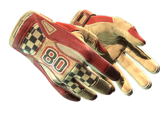 ★ Sport Gloves | Red Racer (Well-Worn)
