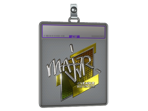 Sticker Slab | MAJ3R (Foil) | Boston 2018