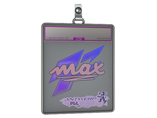 Sticker Slab | max (Holo) | Antwerp 2022
