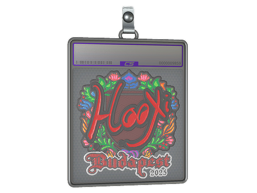 Sticker Slab | HooXi (Embroidered) | Budapest 2025