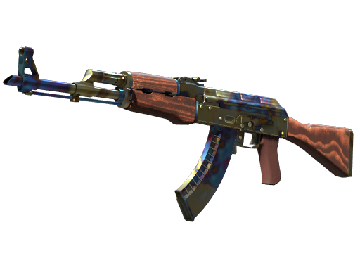 Souvenir AK-47 | Case Hardened (Minimal Wear)