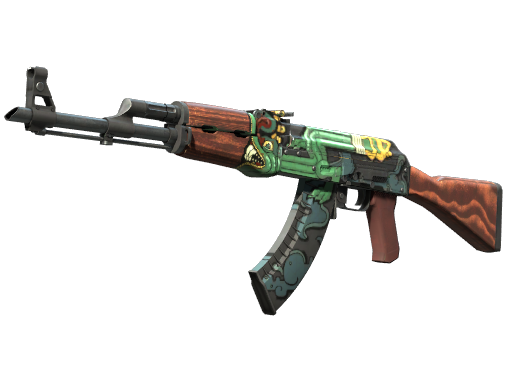 Souvenir AK-47 | Fire Serpent (Battle-Scarred)