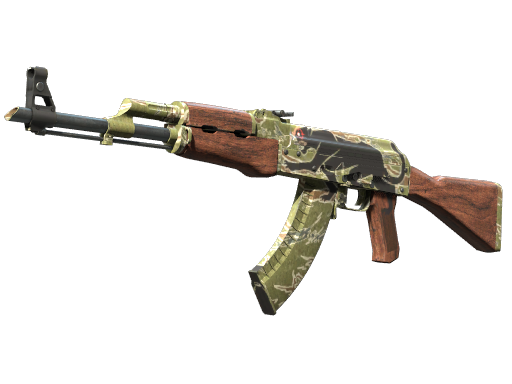 Souvenir AK-47 | Jaguar (Well-Worn)