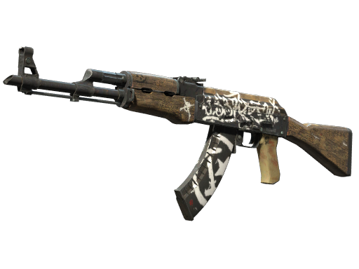 Souvenir AK-47 | Wasteland Rebel (Well-Worn)
