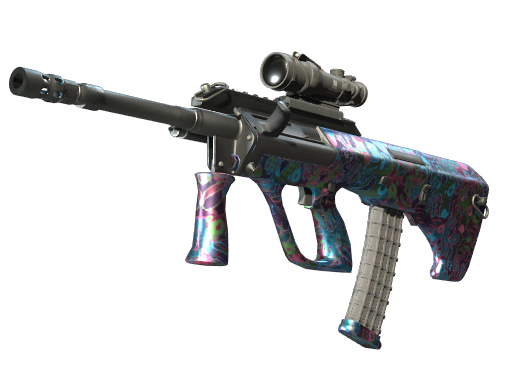 Souvenir AUG | Death by Puppy (Well-Worn)