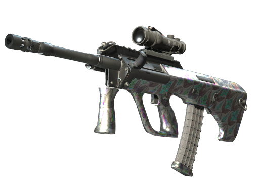 Souvenir AUG | Midnight Lily (Battle-Scarred)