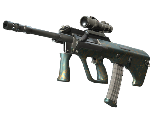 Souvenir AUG | Surveillance (Battle-Scarred)
