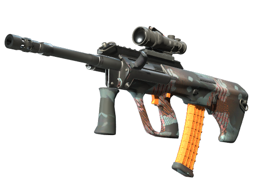 Souvenir AUG | Amber Slipstream (Minimal Wear)