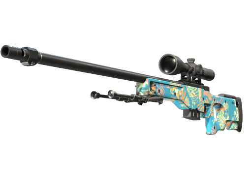 Souvenir AWP | Silk Tiger (Battle-Scarred)
