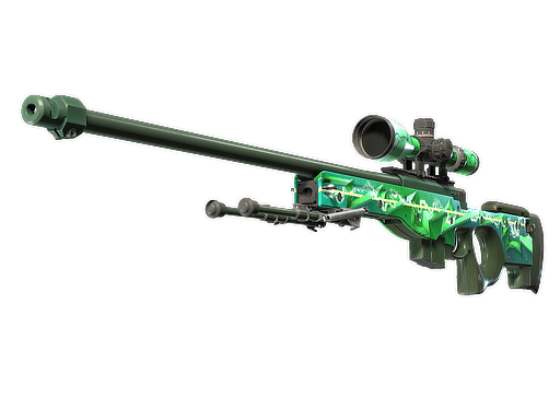 Souvenir AWP | Green Energy (Well-Worn)