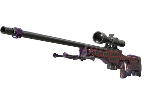 Souvenir AWP | Electric Hive (Well-Worn)